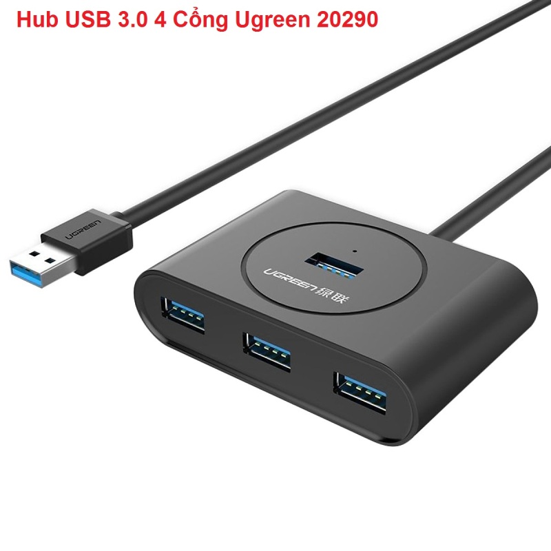 Bảng giá Bộ Chia USB 3.0 4 Cổng Ugreen 20290 Phong Vũ