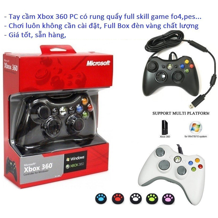 Tay cầm chơi game E-DRA EGP7601, Microsoft Xbox 360