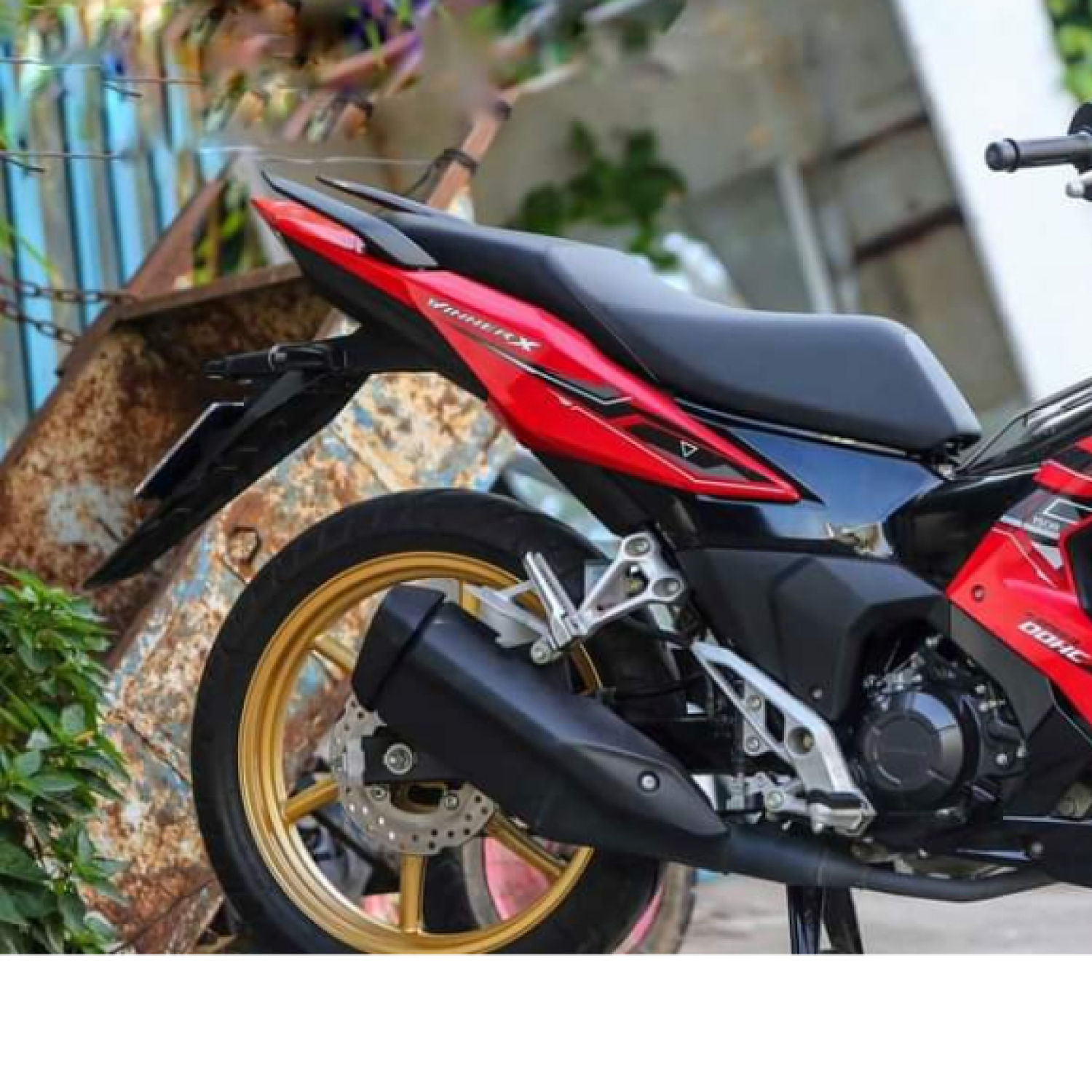 Tem Rời Winner X V3 DoHC Dán Xe Đỏ
