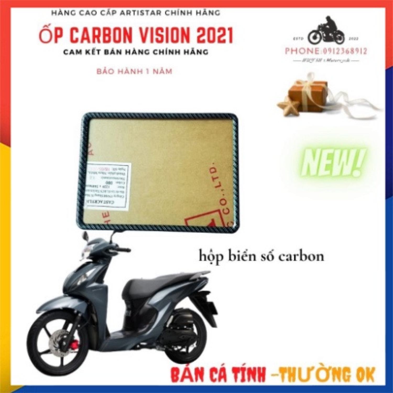 Ốp Carbon Vision 2021 -Vision 2022-Vision 2023, Vision Cá Tính Đời Mới