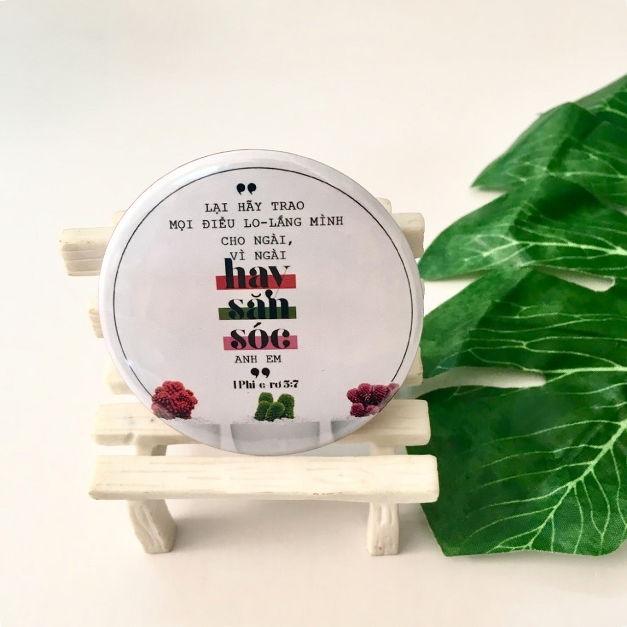 Huy Hiệu Cơ Đốc - 1 Cái Mẫu Tùy Chọn