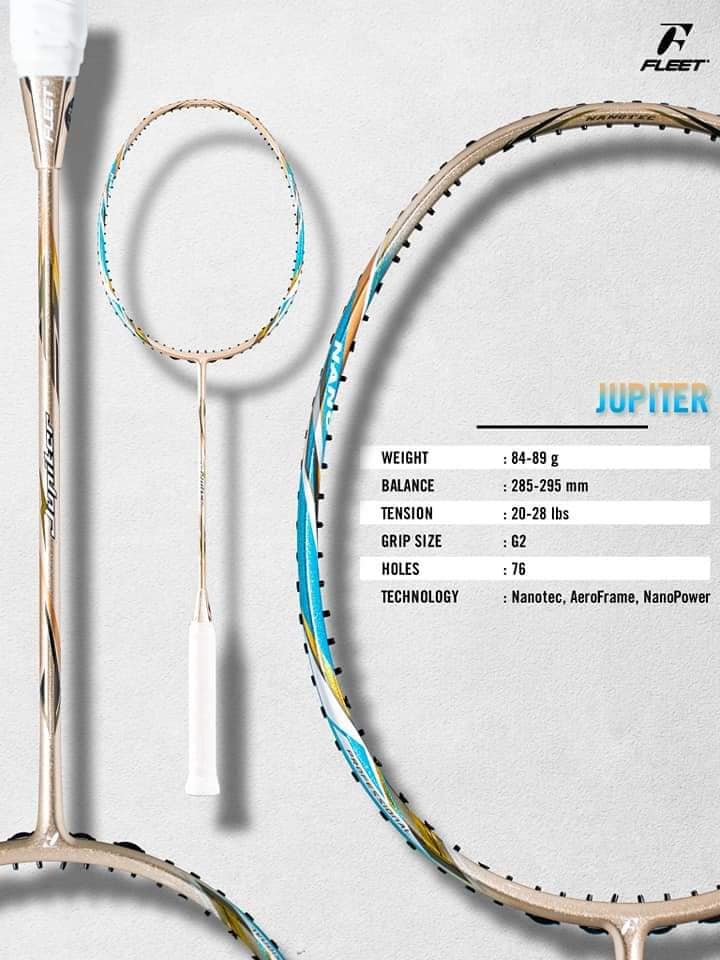 Vợt cầu lông Fleet Jupiter Sao mộc (Chính hãng)