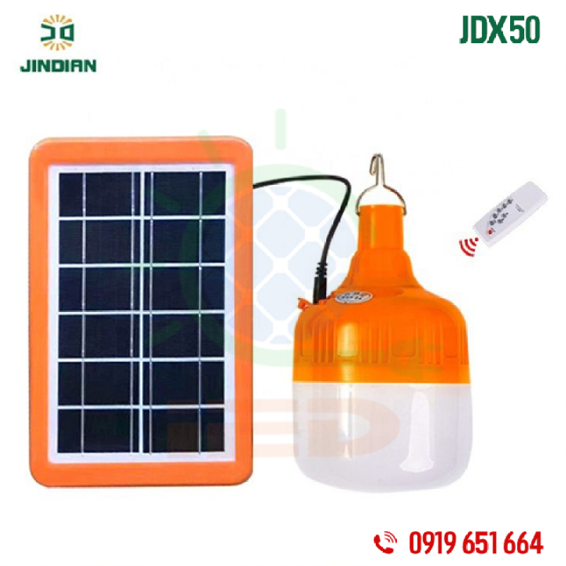 Đèn năng lượng mặt trời 50W Jindian JDX50