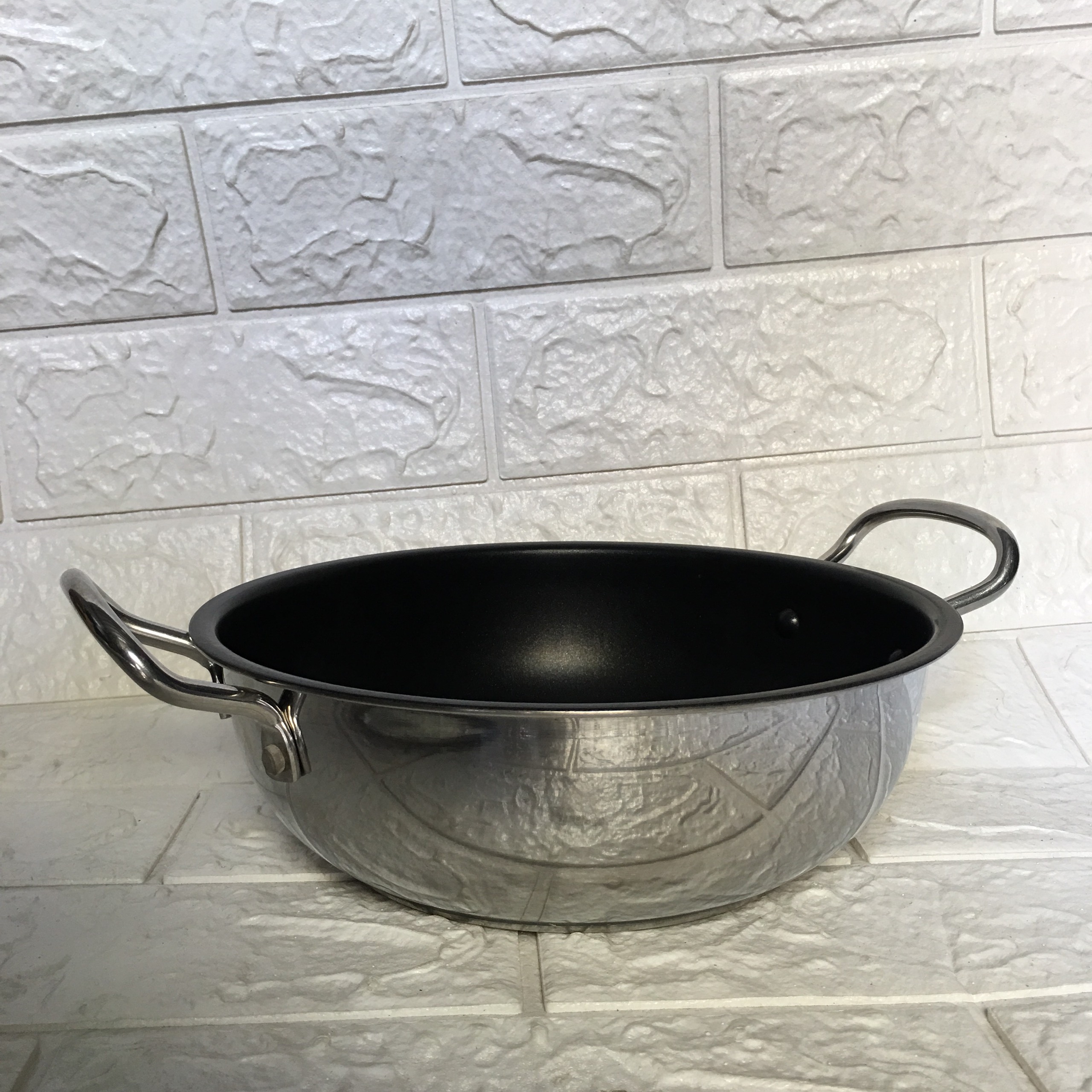 Pan 3 đáy-five star-size 20 cm-2 straps