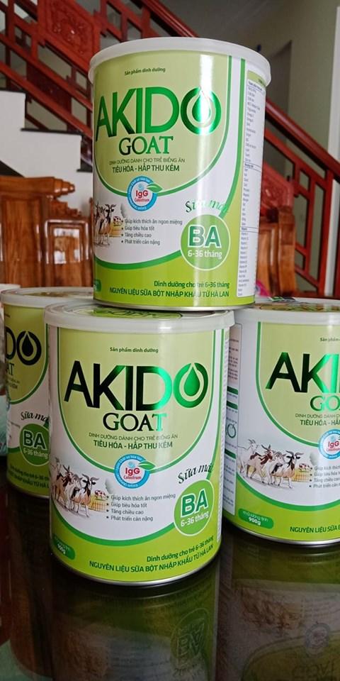 Sữa bột AKIDO BA 900 gr