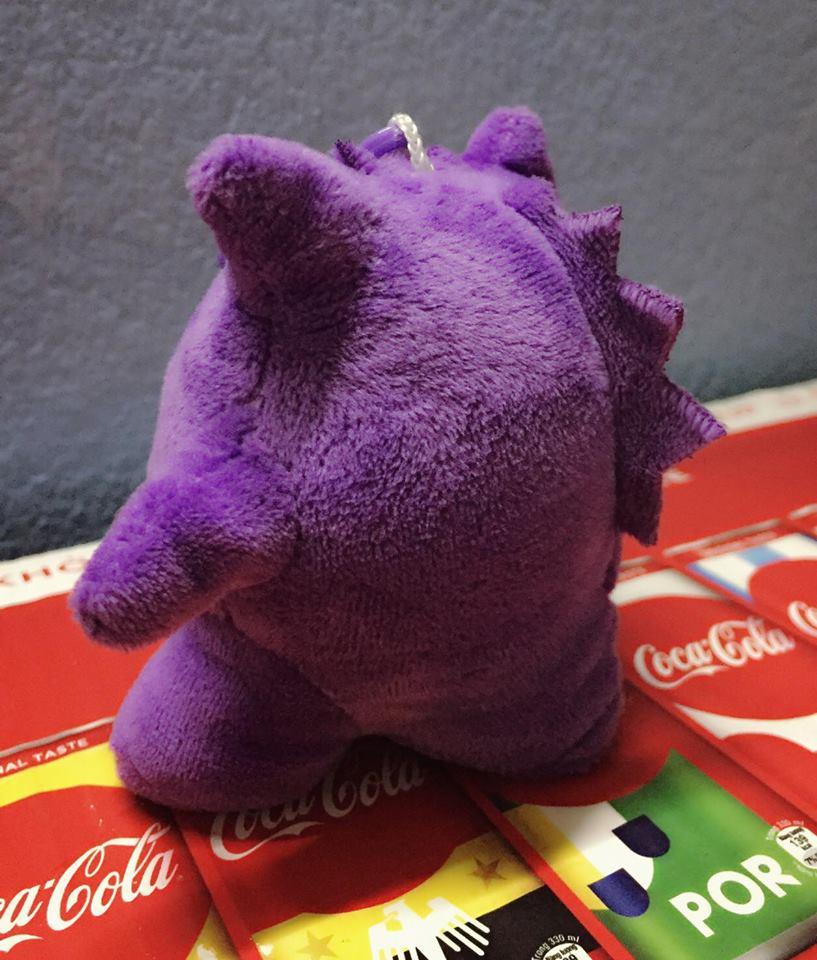 [HCM]Móc khóa gấu bông Pokemon - Ma mập Gengar tím