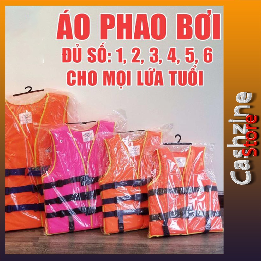 Áo phao cứu hộ siêu nhẹ - Phao bơi cho bé, - Đủ size cho cả trẻ em và người lớn