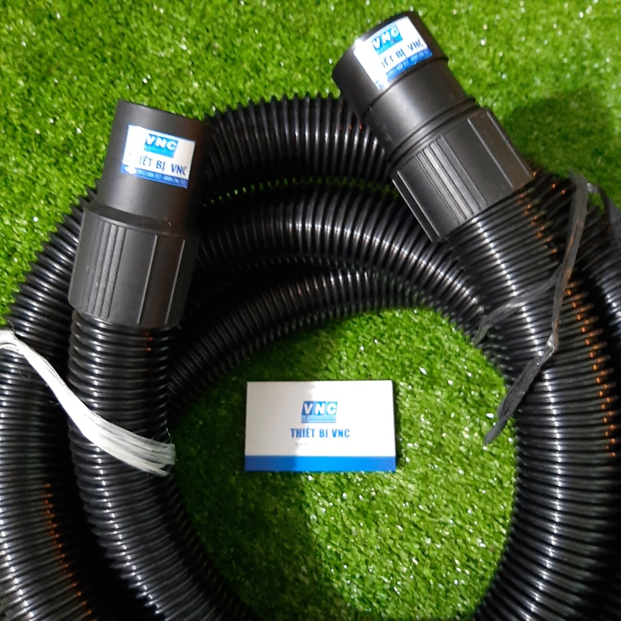 Cuộn dây hút bụi 2,5m có sẵn 2 đầu nối (loại dây 40x48mm, dùng cho máy hút bụi công nghiệp)
