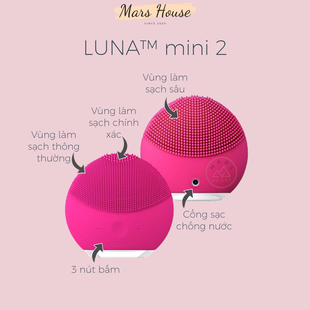 Máy Rửa Mặt Foreo Luna Mini 2