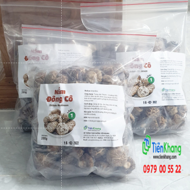 Nấm Đông Cô Loại 1 - Bịch (200gram)