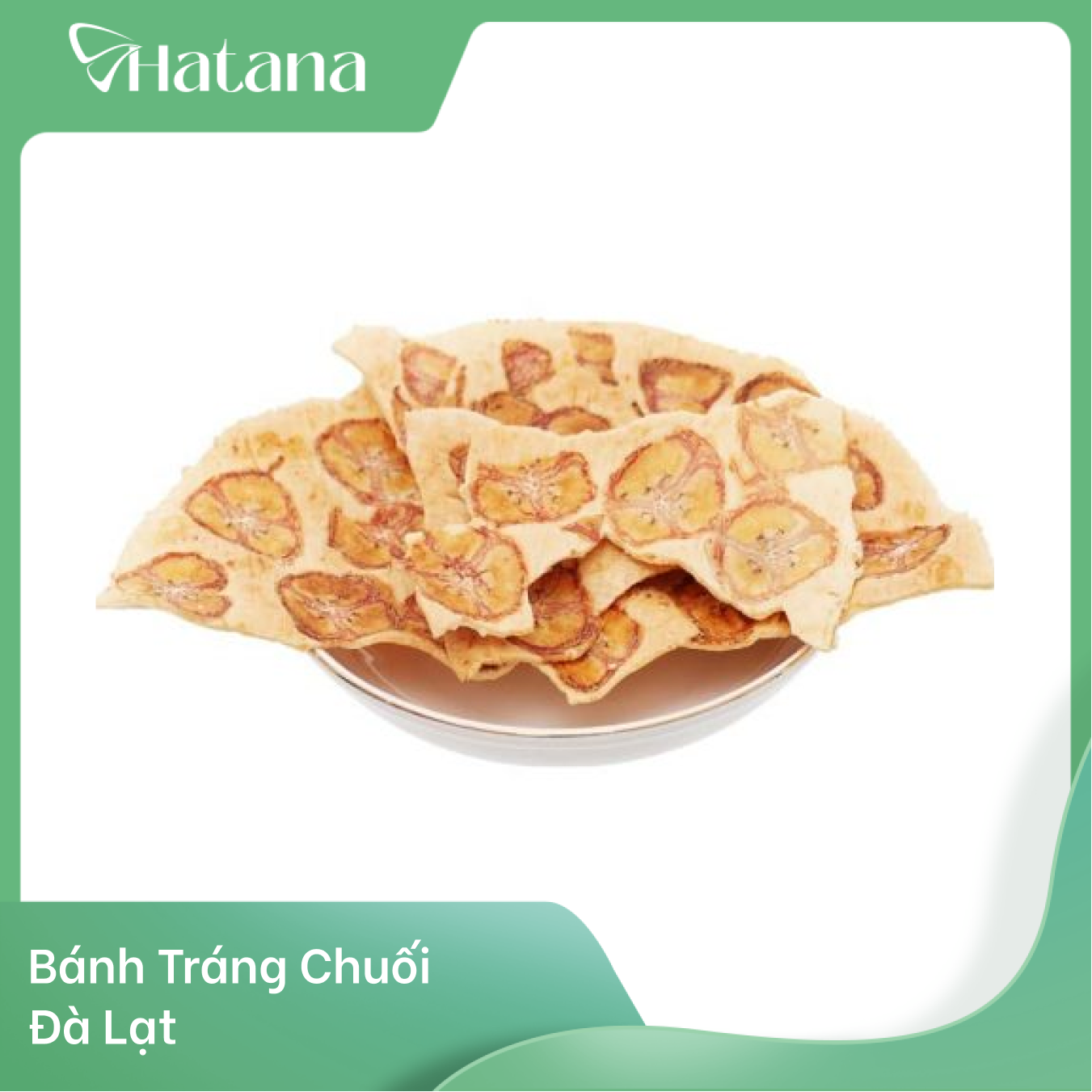 Bánh Tráng Chuối Nướng Đà Lạt (5 cái/bịch)