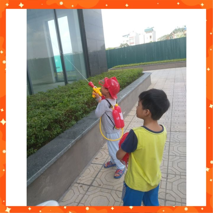 Đồ chơi nhập vai bé làm chú lính cứu hoả