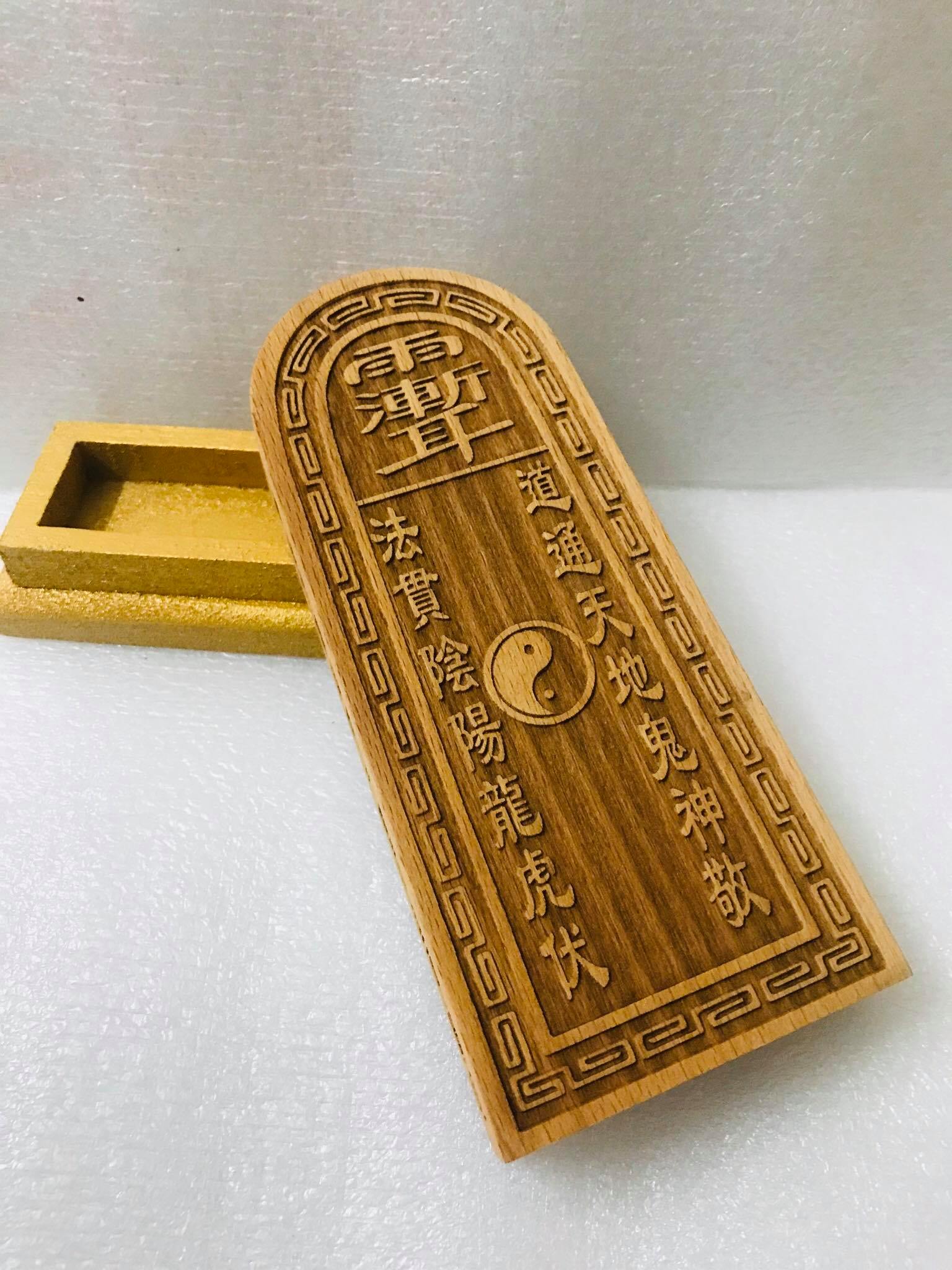 Hiệu Lệnh gỗ đào Cửu Thiên Huyền Nữ