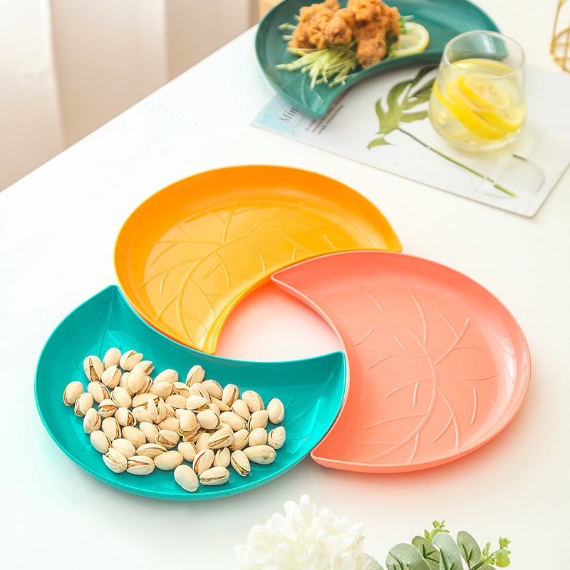 Set 5 Đĩa mặt trăng size Lớn hoạ tiết đẹp