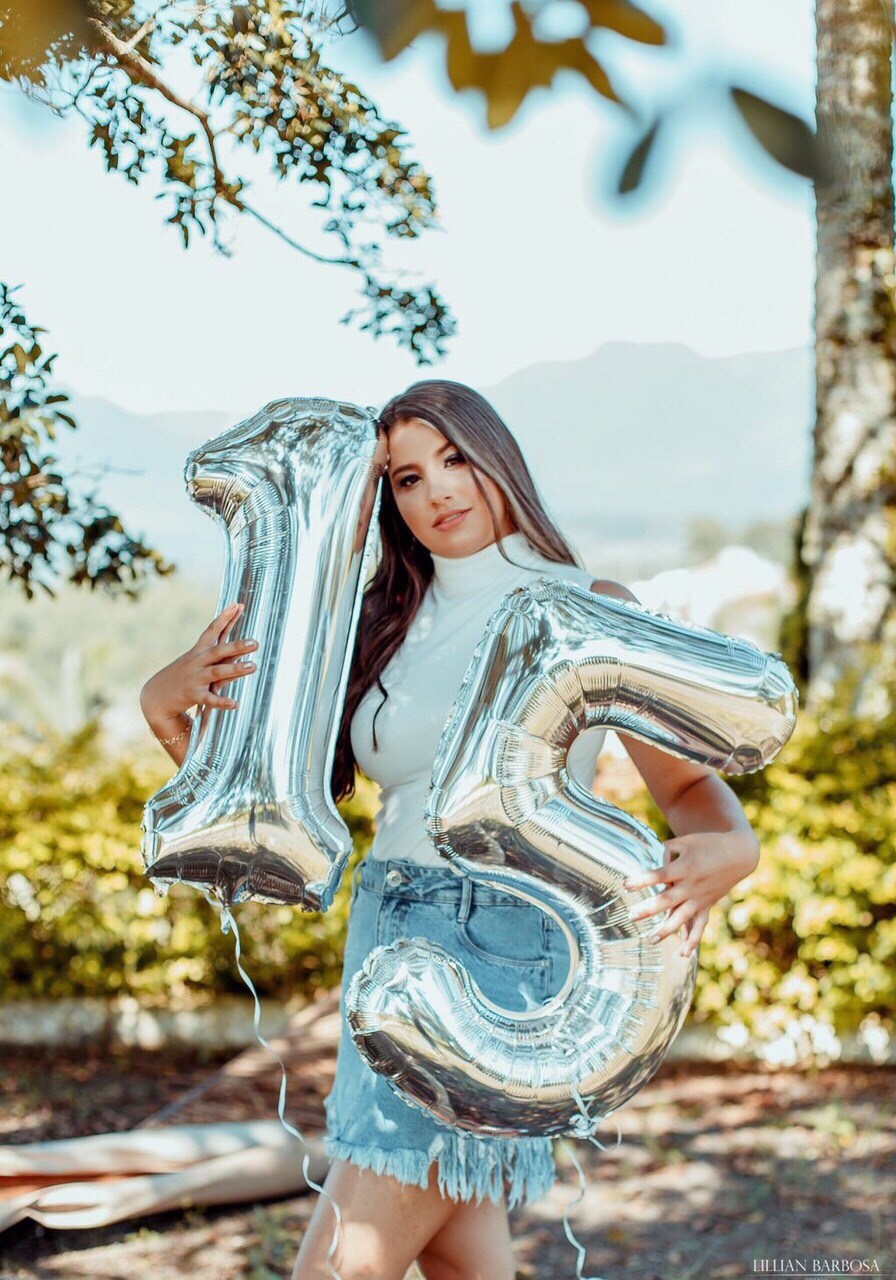 Bóng số bạc balloon number 70cm bso27
