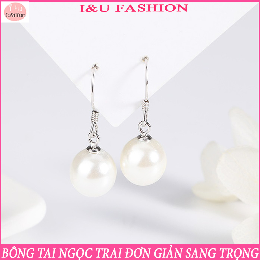 Bông tai Hoa tai ngọc trai đơn giản tinh tế sang trọng , phụ kiện thời trang khuyên tai nhỏ nhắn không thể thiếu của chị em , dễ mix max trang phục KT-58