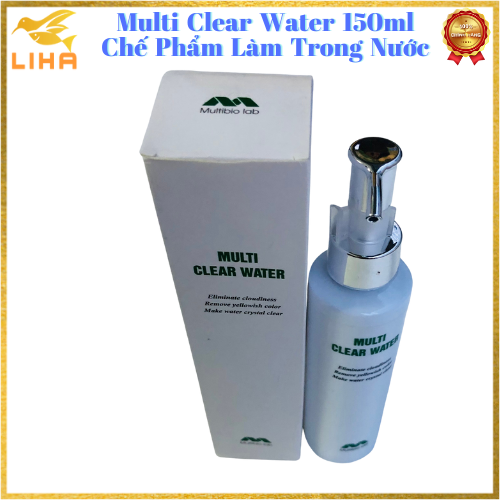 Chế phẩm làm trong nước multi clear water cho bể cá, bể thủy sinh