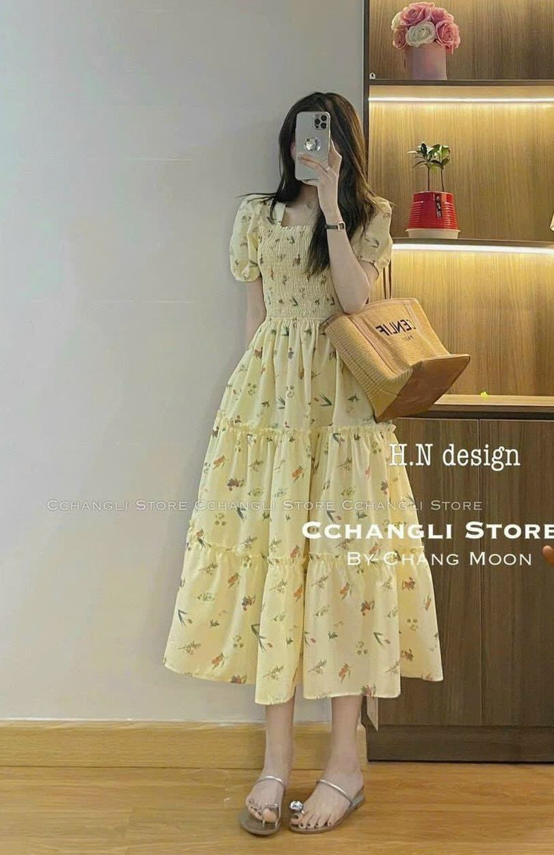 Váy đầm màu trắng kem cổ điển vintage dáng xòe công sở đi tiệc thanh lịch  hàng thiết kế đủ size s m l | Shopee Việt Nam