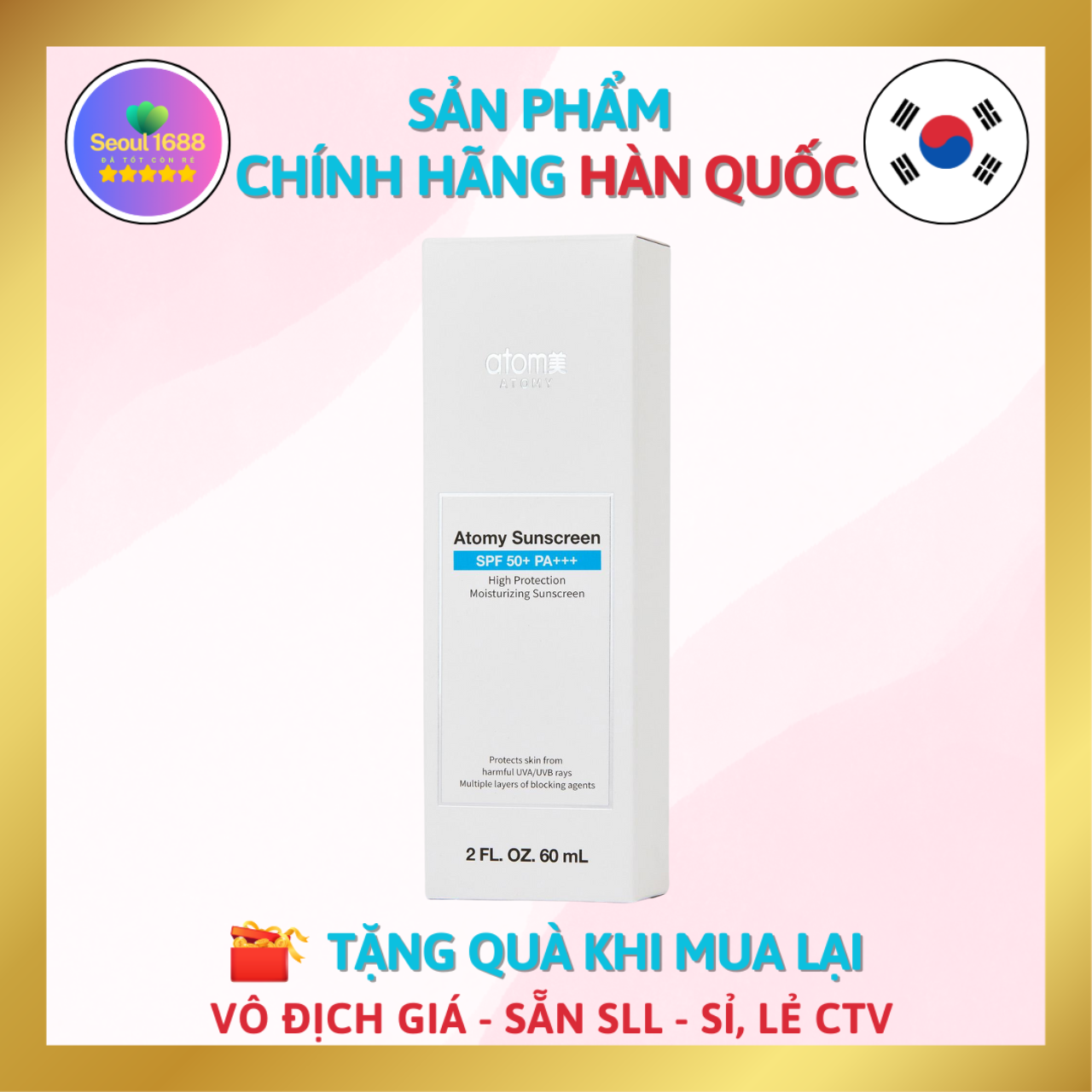 Kem chống nắng Atomy Sunscreen Hàn Quốc
