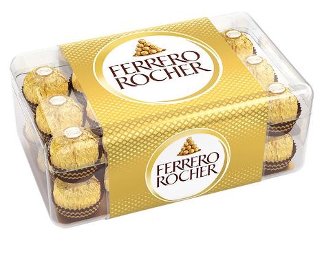 Date 06/26   Socola Ferrero Rocher hộp 30 viên Ý