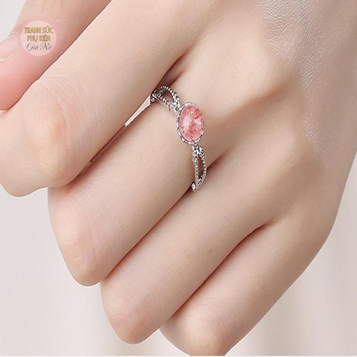 [HCM]Nhẫn nữ stye Hàn bạc ý S925 N39
