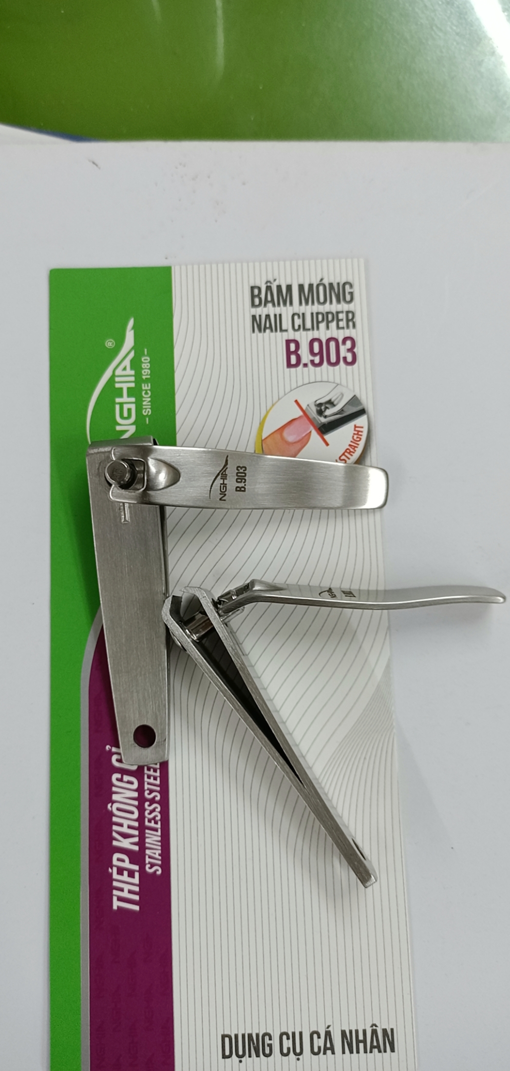 (Chính Hãng) Kềm Nghĩa Bấm cắt móng tay  B901, B902