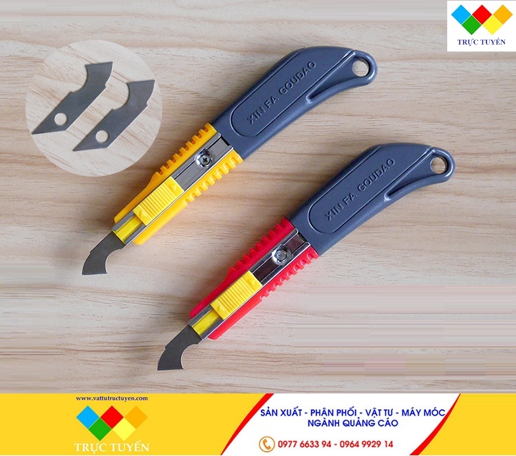 dao cắt mica ,alu mỏ quặp ,dao cắt mica