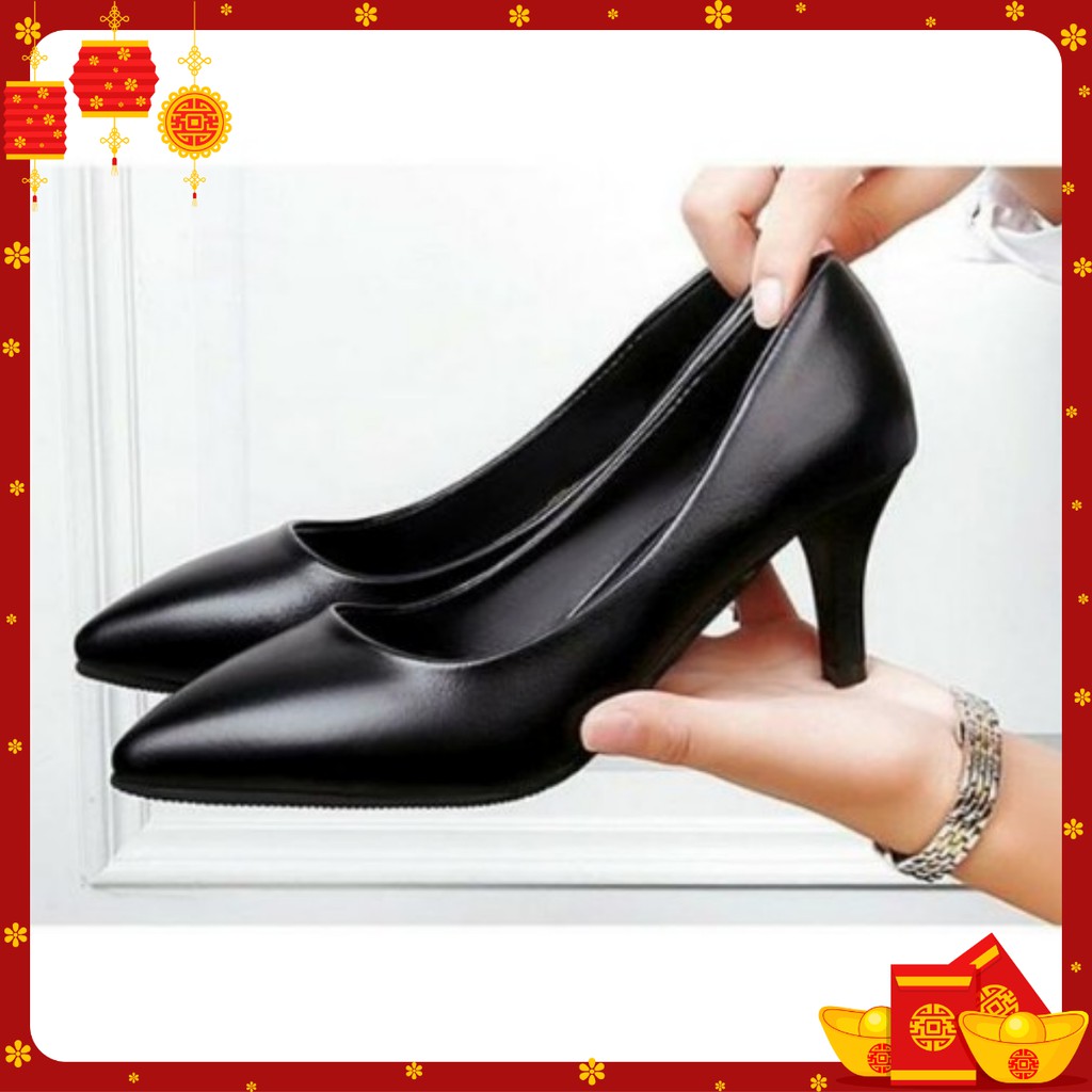 GIÀY CAO GÓT NHỌN (5CM) mã TDC1