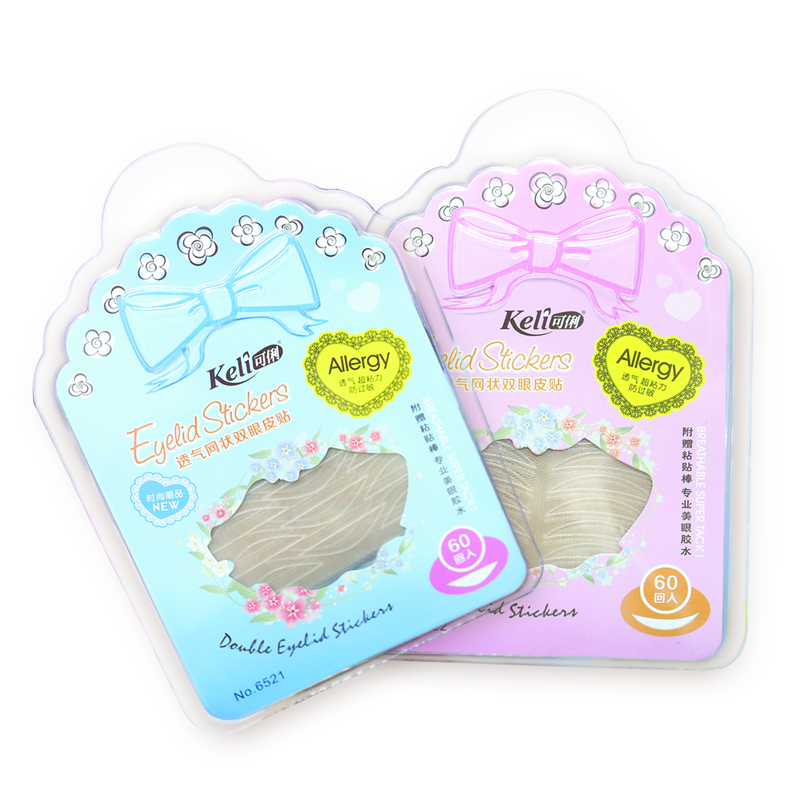 Miếng Dán Kích Mí Lưới Keli Allergy Double Eyelid Stickers (60 Miếng)