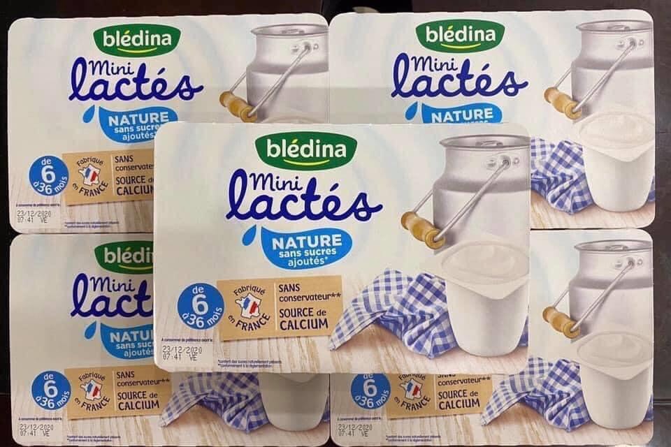Yogurt Bledina French for baby from 6m + enough the positioning-date T6