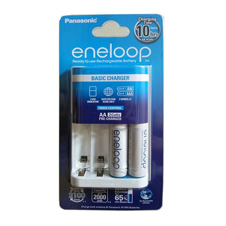 [HCM]Bộ Sạc ENELOOP PANASONIC KÈM 2 PIN AA 2000mah ENELOOP