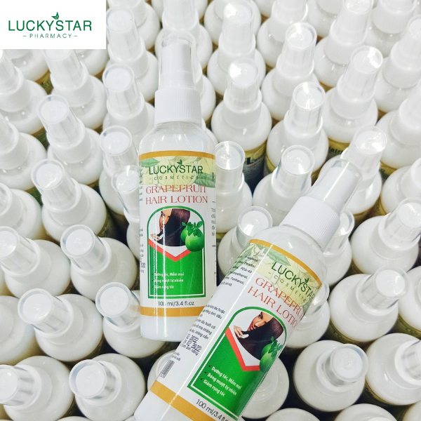 Lotion Dưỡng Tóc Tinh Dầu Bưởi Lucky Star