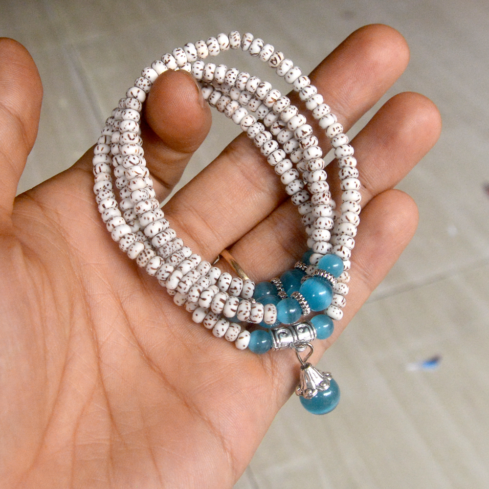 [HCM]Vòng tay chuỗi gỗ bồ đề tinh nguyệt