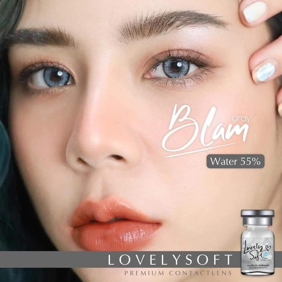 Kính áp tròng [ lens mắt ] GRAY 14.0 -14.2mm [ Tú Mây Contact Lens Bình Dương ]