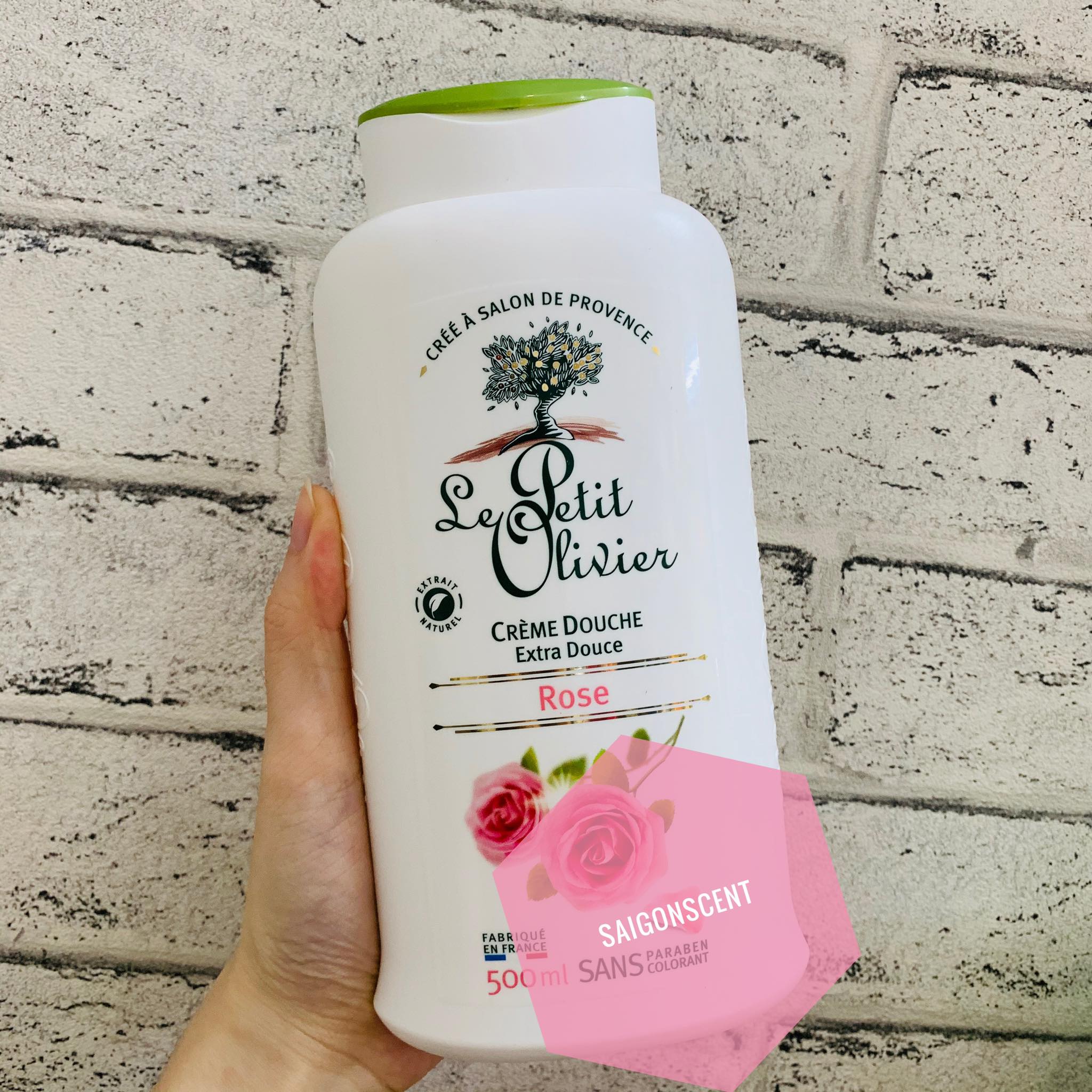 Sữa Tắm Le Petit Olivier Rose ( Hoa hồng - 500mL )