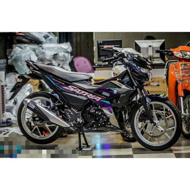 Tem crom rời satria fi