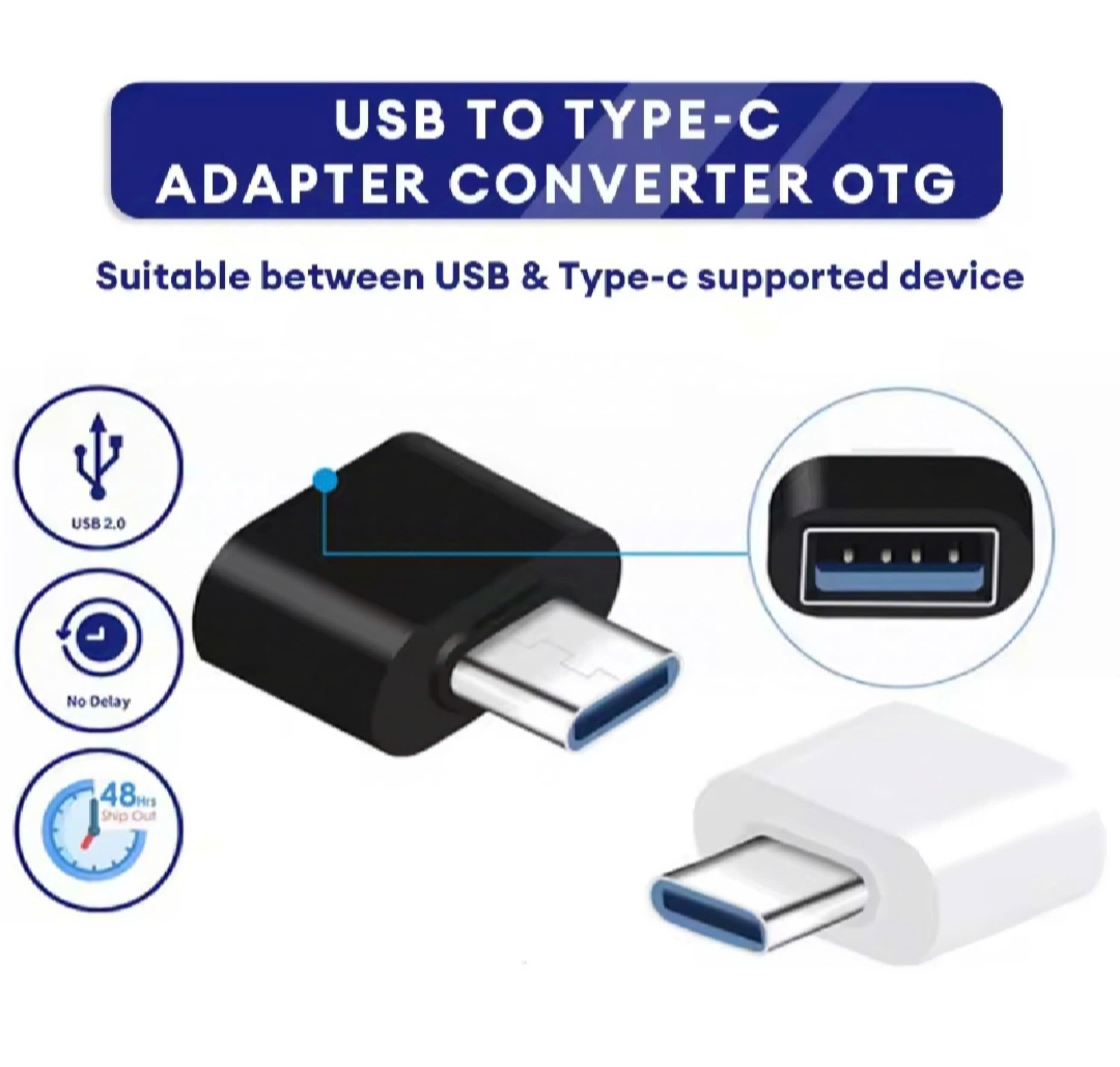 OTG Type C và USB OTG micro USB 3.0  bộ chuyển đổi otg