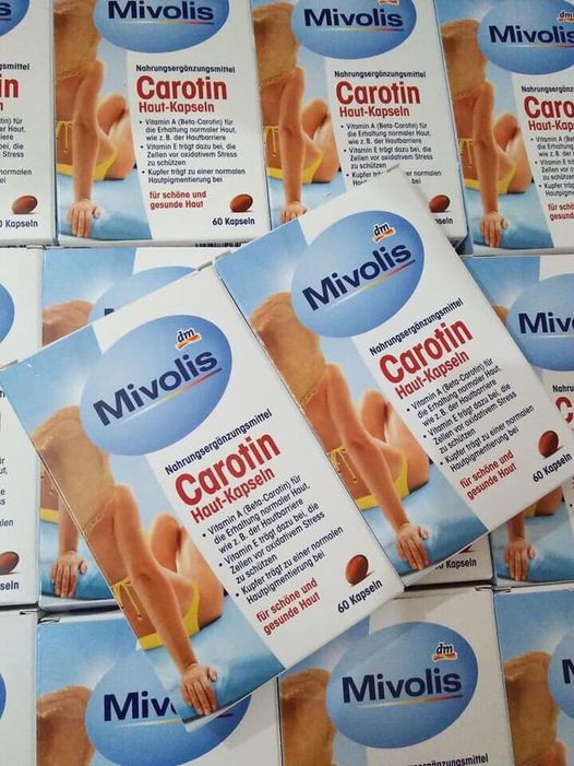 Chống nắng carotin dạng viên hàng Đức