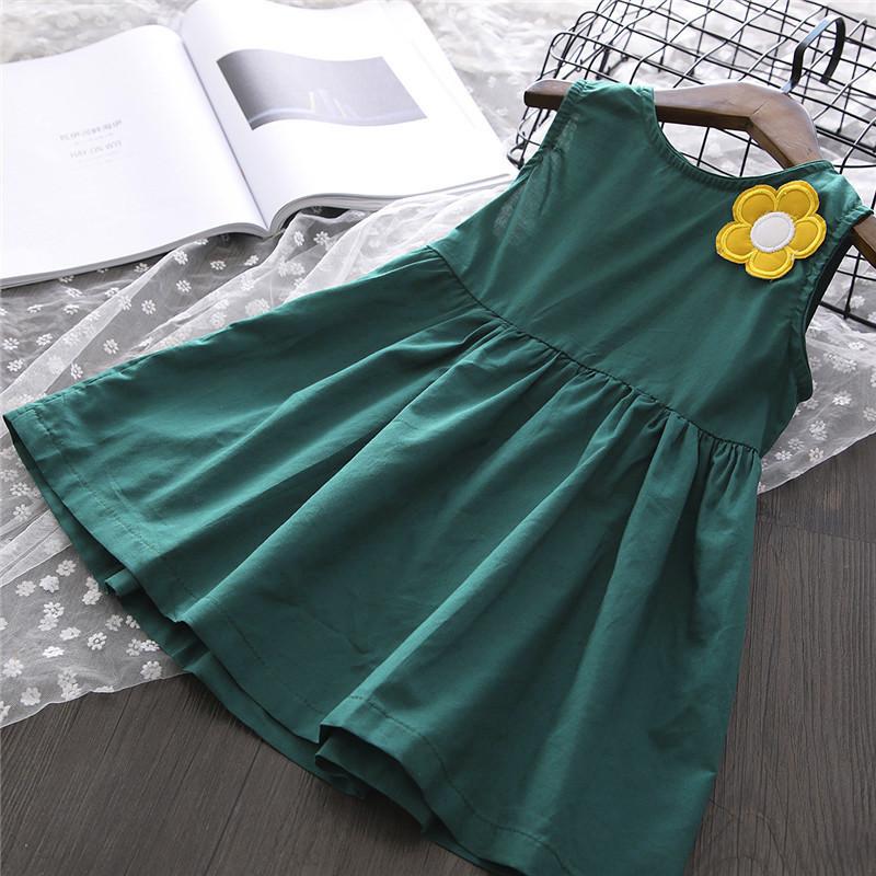 [HCM]Váy đôi cánh thiên thần bé gái màu xanh Jennie Kids J204