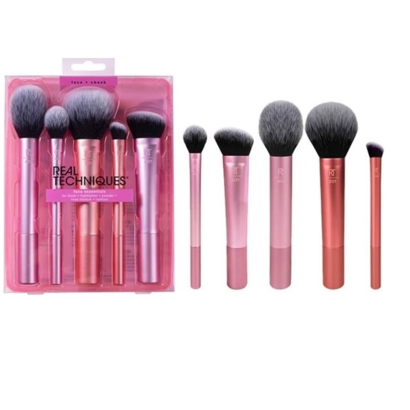 Bộ Cọ Cá Nhân 5 Cây RT Real Techniques Face Essentials Set Brush