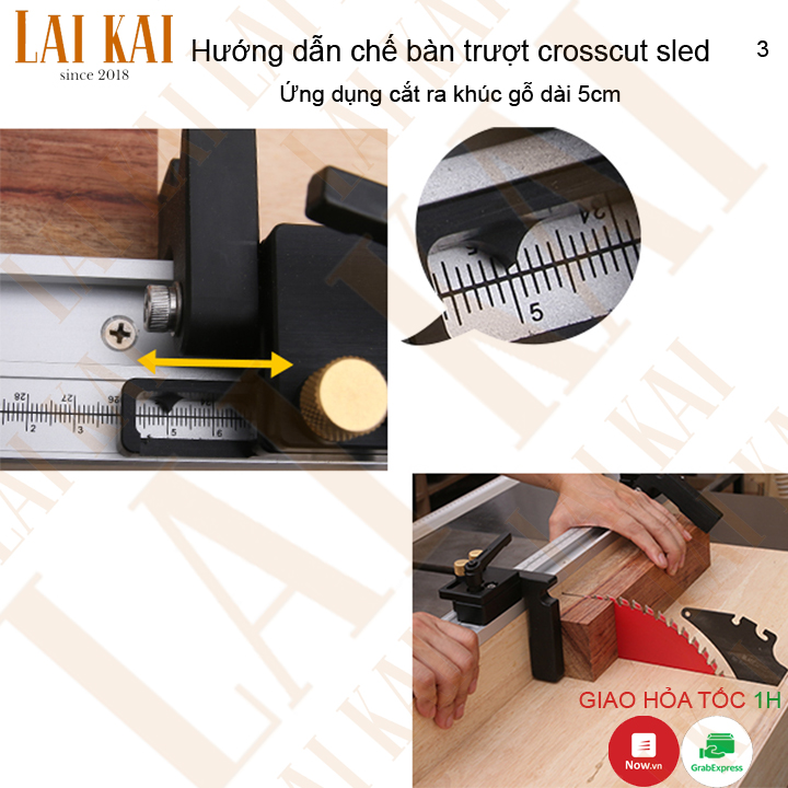 [HCM]Ray trượt nhôm có vạch số