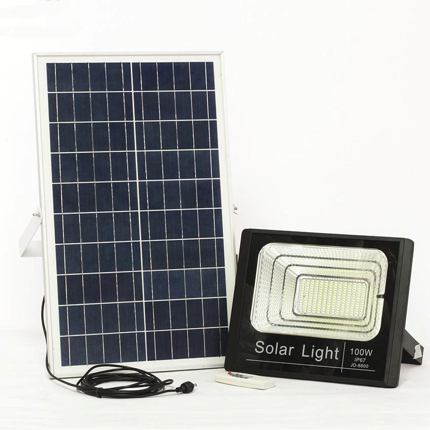 Bộ 2 Đèn LED năng lượng mặt trời SOLAR LIGHT JD-8800 - 100W