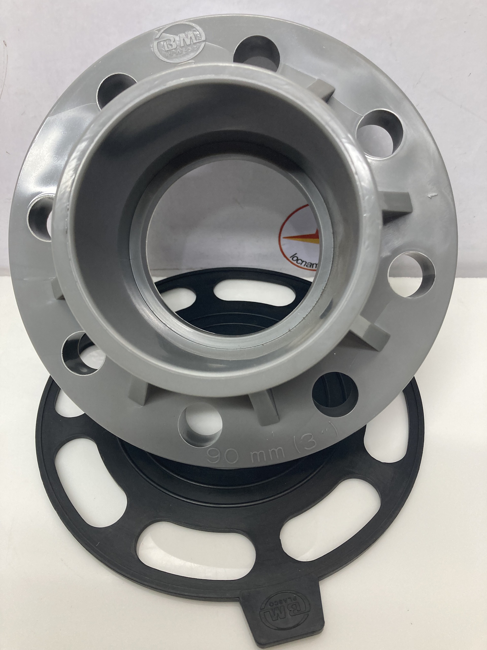 Mặt bích 90 nhựa PVC Bình Minh (Flange)- MB90