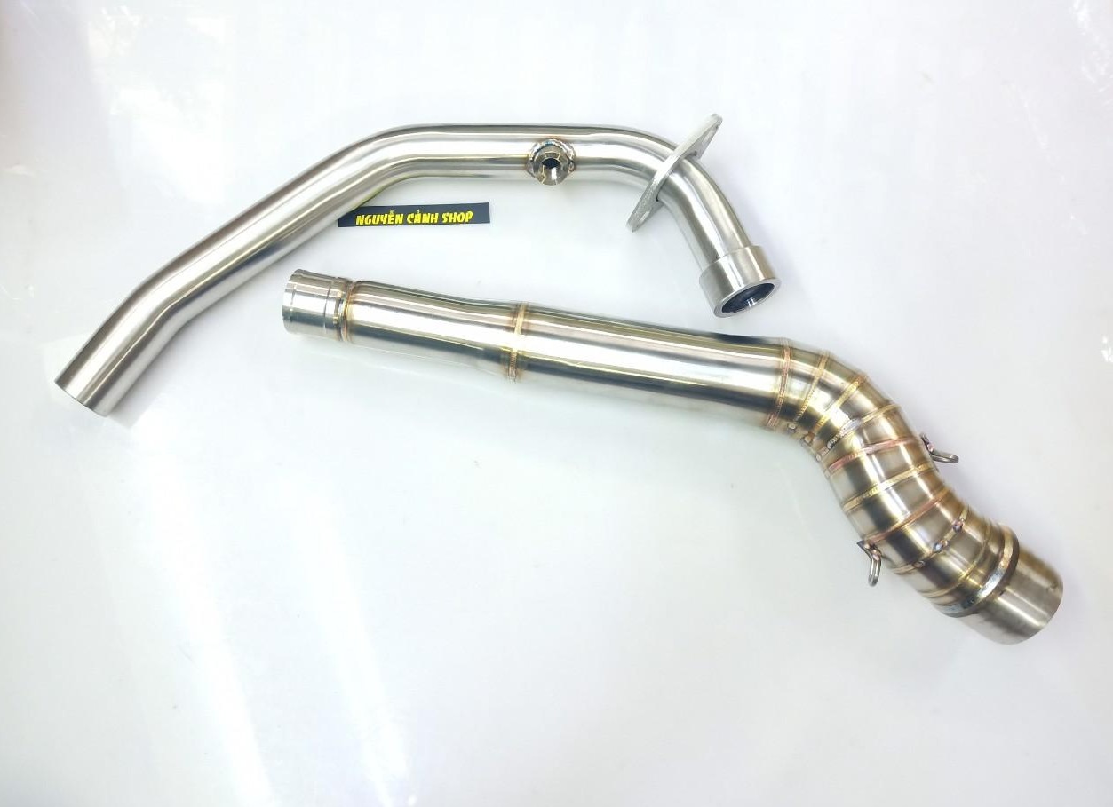 cổ pô xe winner 150 gắn lon mẫu STB