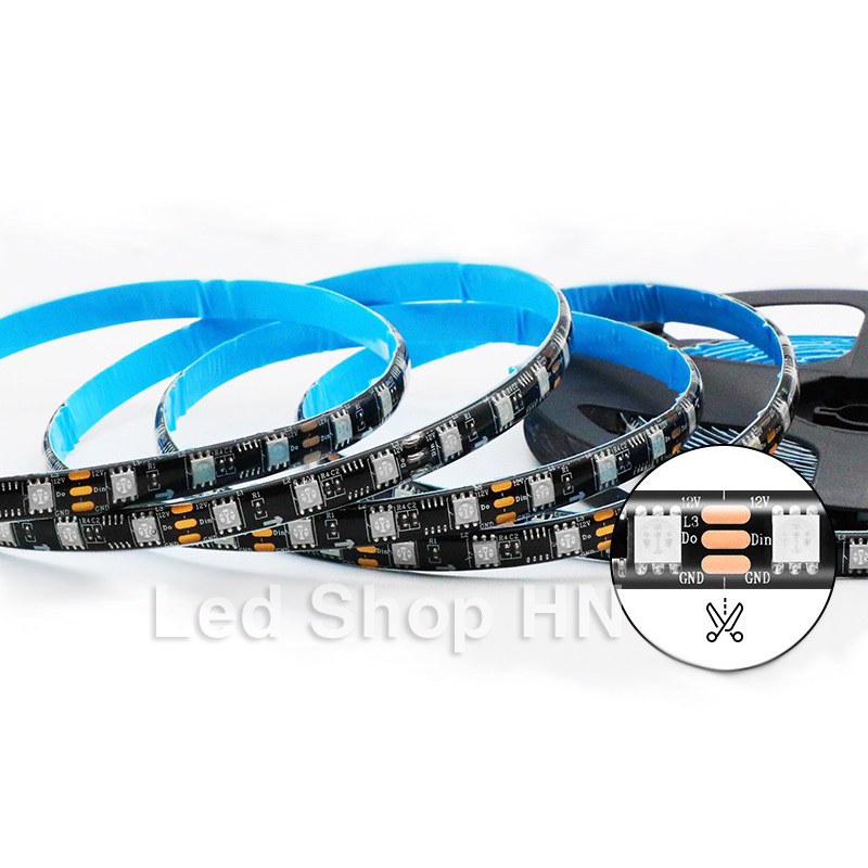 Dây Đèn led WS2811 ARGB ws2811 DC12V dài 5M 60Led/1m