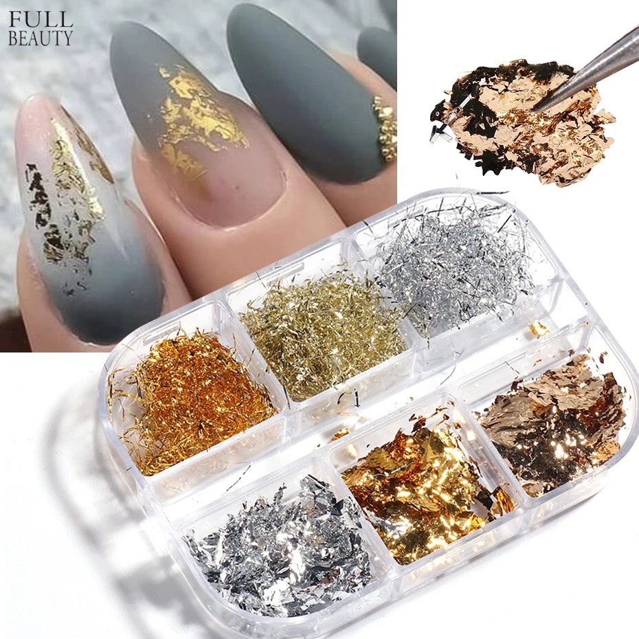 Sợi giấy nhún nail trang trí nail