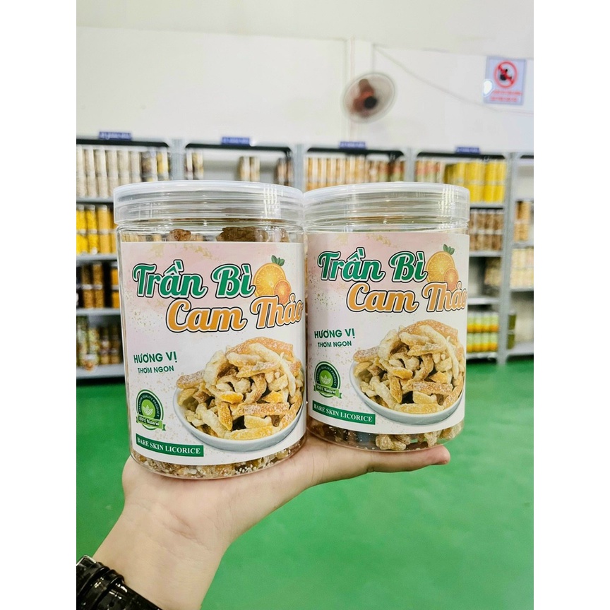 MỨT TRẦN BÌ CAM THẢO 300g