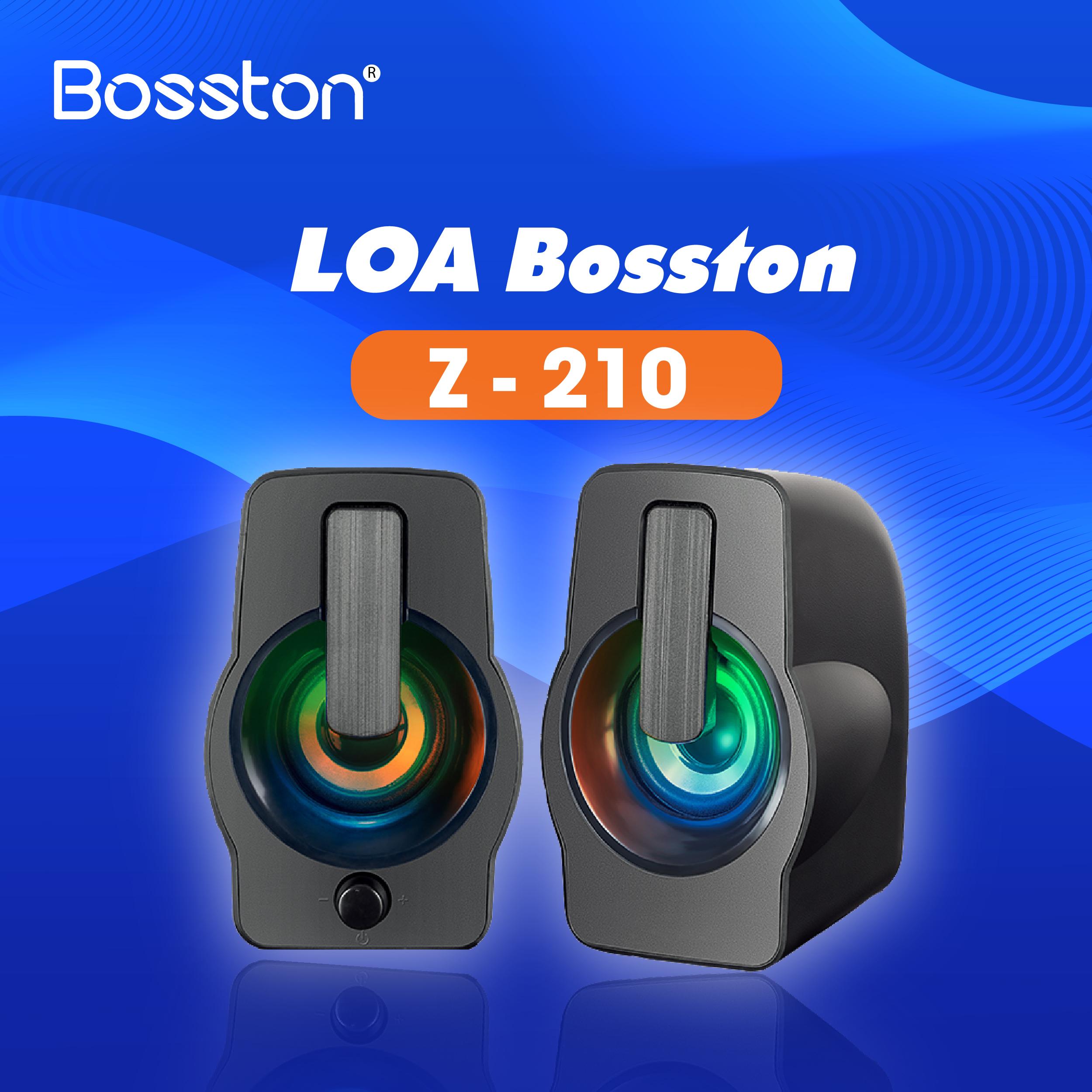 Loa Vi Tính Bosston Z210 Đèn Led RGB
