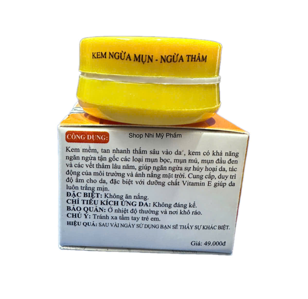 Kem Ngừa Mụn Mờ Thâm Dưỡng Trắng Da OJEE 6GR