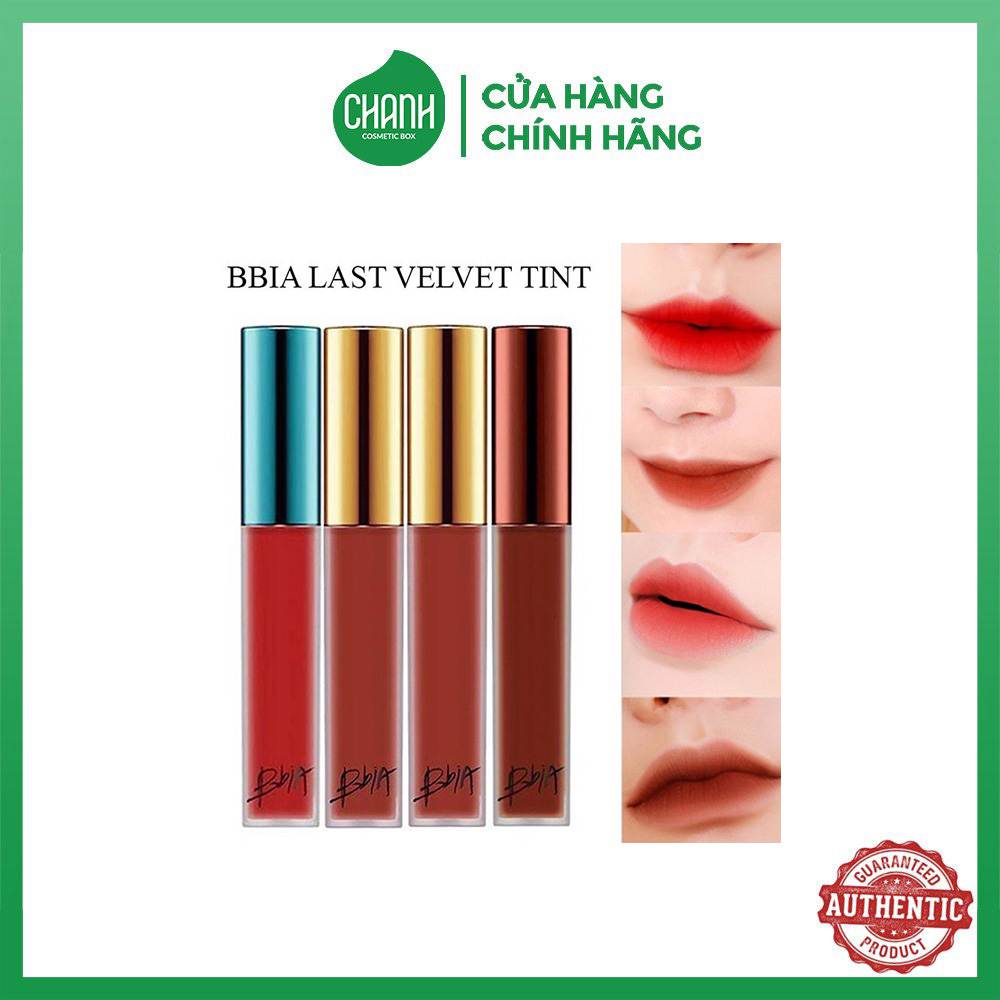 Son kem Bbia last velvet lip tint